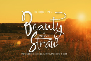 Beauty Straw: A Script Font That Elevates Campaigns