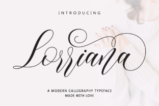 Boost Your Brand with Lorriana: A Modern Script Font for Small Businesses