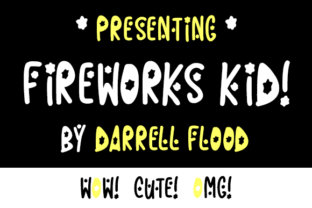 Fireworks Kid: A Bold Font for Digital Design