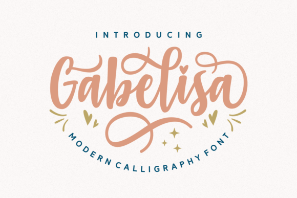 Gabelisa: A Script Font with Grace and Purpose