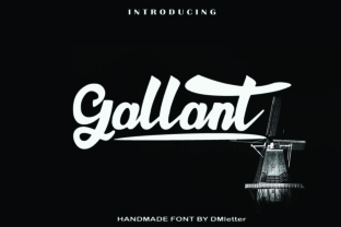 Gallant: A Font That Turns Words into Art