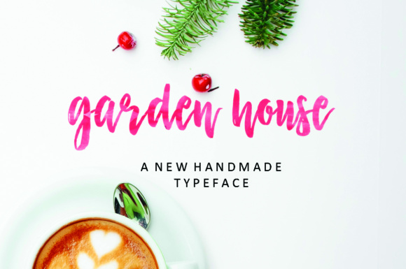 Garden House: A Script Font That Elevates Your Campaigns
