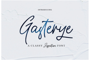 Gasterye: The Font That Elevates Your Campaigns