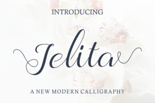 Jelita: A Script Font That Breathes Elegance Into Every Project
