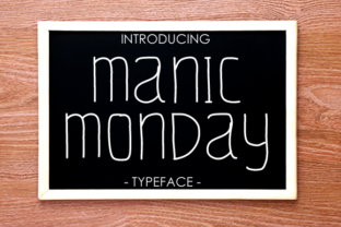 Manic Monday: A Display Font for Editorial Elegance