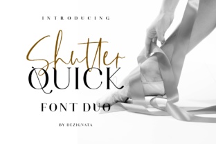 Shutter Quick: A Font Duo That Elevates Branding