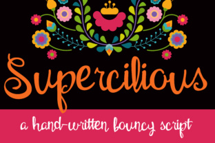 Supercilious: A Font That Adds Charm to Branding Projects