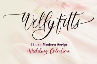 Wellyfitts: A Script Font That Elevates Digital Design