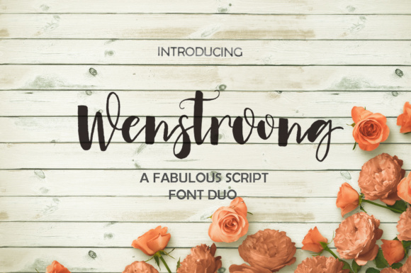 Wenstroong: The Script Font That Elevates Your Digital Brand