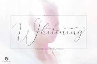 Whitening: A Script Font That Elevates Web Design